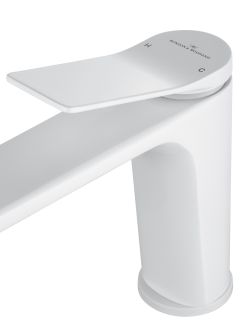 Смеситель для раковины Wonzon & Woghand WW-XH-012-MW белый матовый